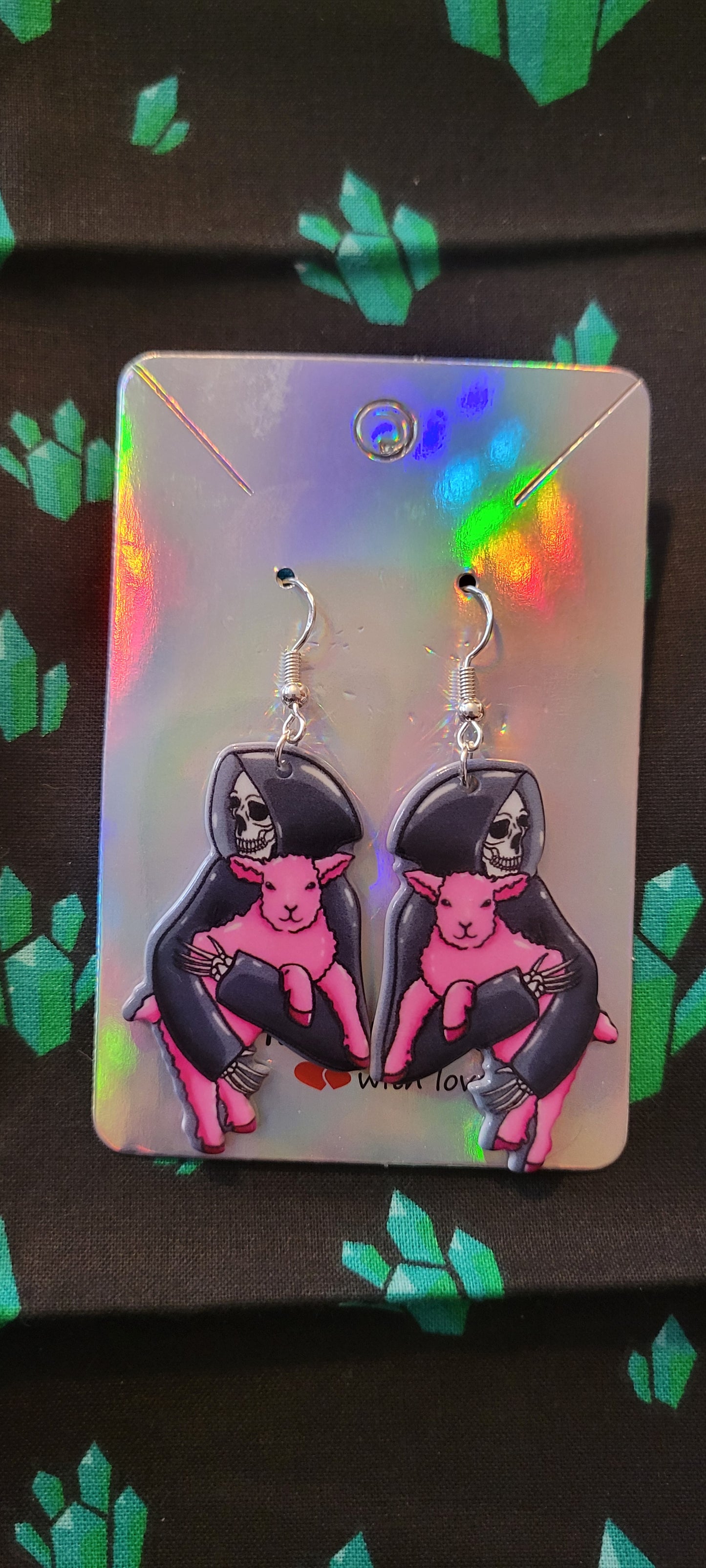 Sweet embrace of Death earrings