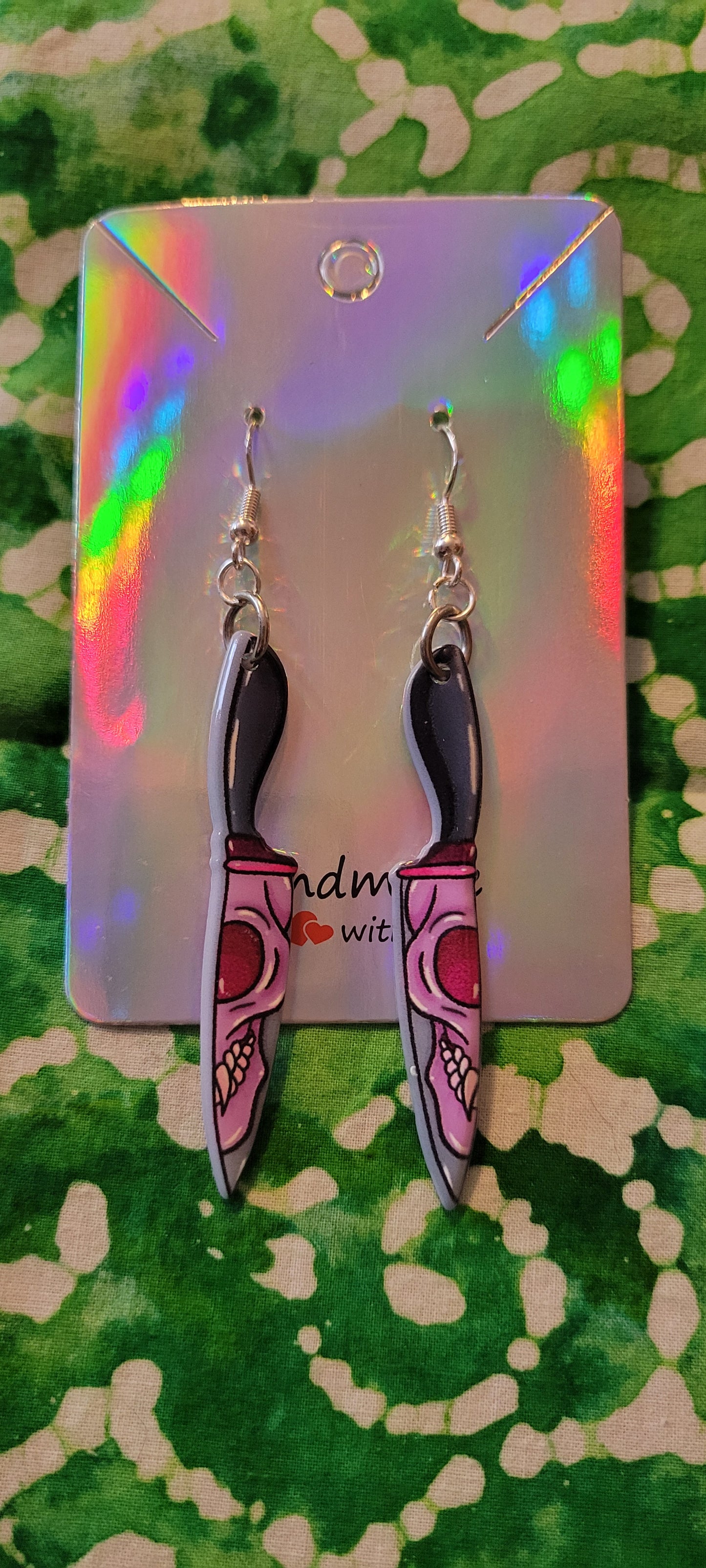 Knife of Death Earrings